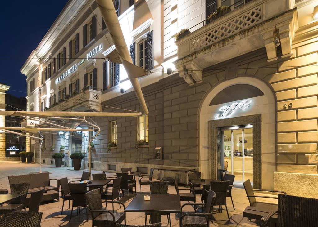 Grand Hotel Della Posta Sondrio Exterior foto